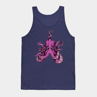 Purple Octopus Tank Top